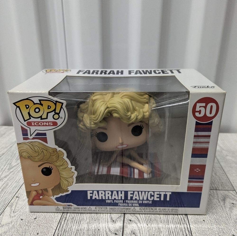 Funko Pop! 50 Icons Figure with Blonde Hair